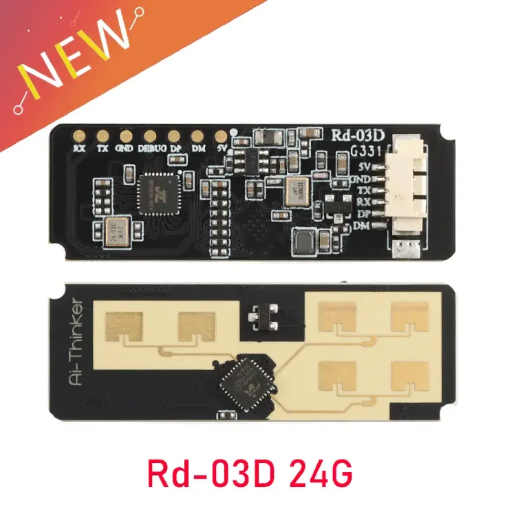 Радарный модуль RD-03D 24ГГц для обнаружения движения человека