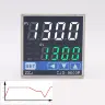 Программируемый PID терморегулятор с таймером 0-1300°C, 20 периодов