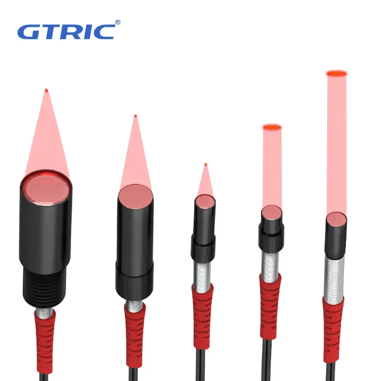 Оптоволоконный датчик GTRIC M3 M4 M6 фотоэлектрический переключатель