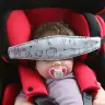 Детское автокресло с подголовником и позиционером для сна