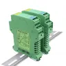 Аналоговый преобразователь сигналов 4-20mA в 0-10V/0-5V DIN-рейка 35мм DC24V