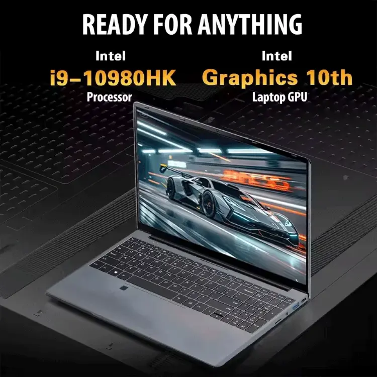Портативный ноутбук 15.6 дюймов Intel Core i9 32GB RAM 2TB SSD