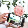 Портативный вентилятор с зажимом для коляски, перезаряжаемый USB