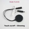 Чёрный / DC12V-24V / Black color / Normal wire
