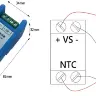 Преобразователь сигналов DIN-рейки NTC 100K 10K B3435 B3950 на 4-20мА