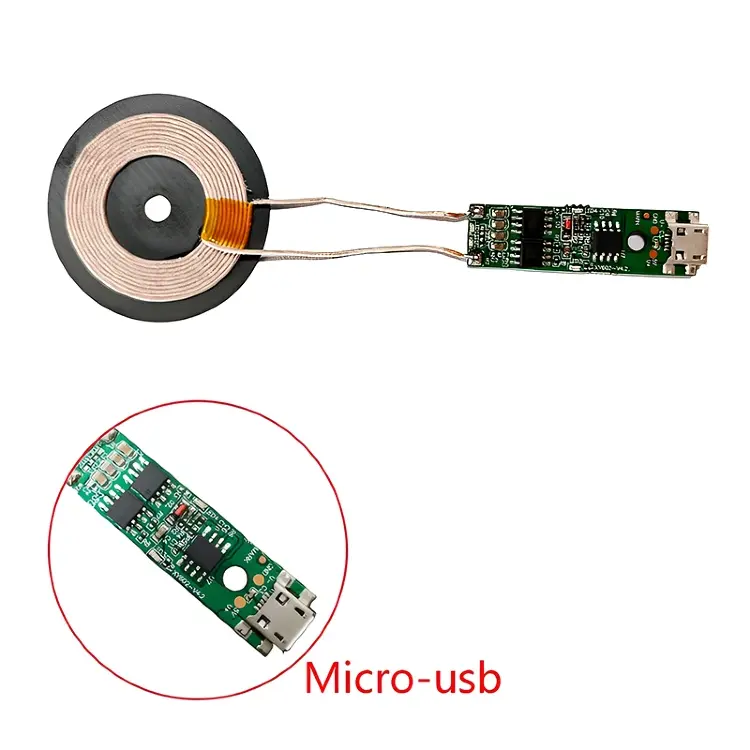 Модуль беспроводного зарядного устройства Qi 5W/10W/15W Type-C