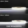 Cold White / Естественный белый / 8mm-312LEDs / 5м