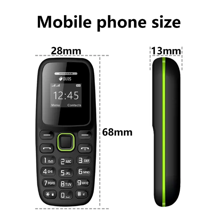 Маленький мобильный телефон BM310 с Bluetooth и двумя SIM-картами