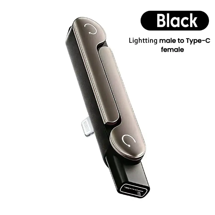 Адаптер 240 Вт USB Type-C и Lightning со встроенной подставкой