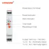 Реле времени 12V/24V/220V DIN на рейку, таймер задержки 0,1с-10 дней
