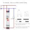Реле времени 12V/24V/220V DIN на рейку, таймер задержки 0,1с-10 дней