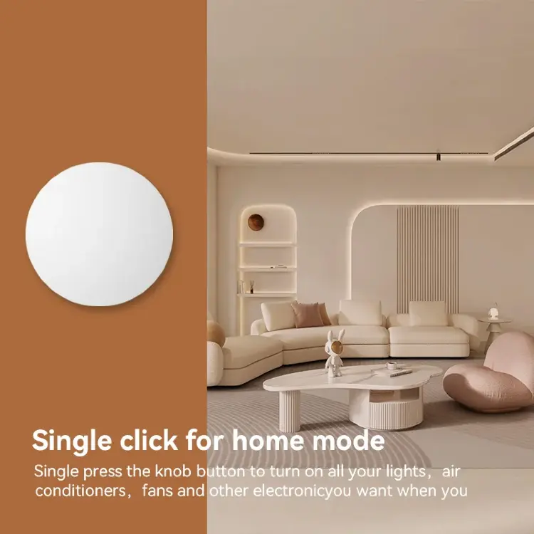 Беспроводная кнопка Zigbee Tuya Smart Life с голосовым управлением