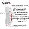 Реле контроля напряжения GEYA GRV8-04 3-фазное на DIN-рейку