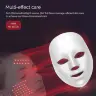 LED-маска для лица 7 цветов с аккумулятором
