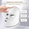 LED-маска для лица 7 цветов с аккумулятором