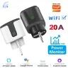 Умная розетка EU 16A/20A AC100-240V Wi-Fi с голосовым управлением