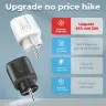 Умная розетка EU 16A/20A AC100-240V Wi-Fi с голосовым управлением