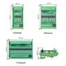 Плата преобразования сигнала PNP NPN 4/8/16 каналов DC1.8V-24V с оптопарой и DIN-креплением