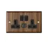 2Gang Universal 2USB