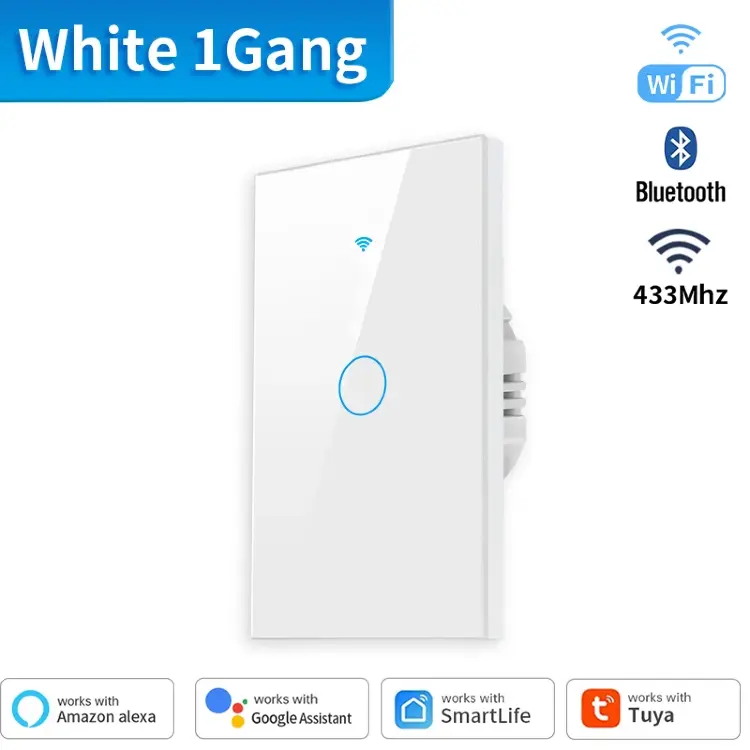 TNCE Tuya умный настенный выключатель Wi-Fi Zigbee 1/2/3/4 клавиши