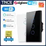TNCE Tuya умный настенный выключатель Wi-Fi Zigbee 1/2/3/4 клавиши