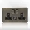 2Gang Universal 2USB