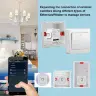 Умный выключатель Tuya Zigbee 1/2/3-клавишный с голосовым управлением