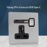 1Gang Univers USB C