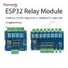 Релейный модуль ESP32 RS485 Modbus Wi-Fi Bluetooth 4/8-канальный DC 9-24V Type-C