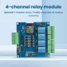 Релейный модуль ESP32 RS485 Modbus Wi-Fi Bluetooth 4/8-канальный DC 9-24V Type-C