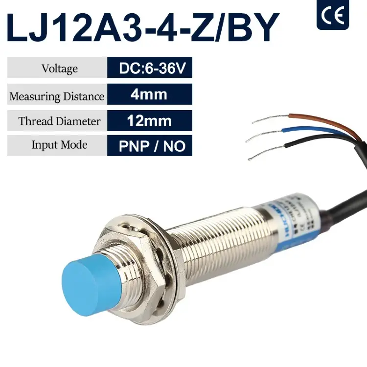 Индуктивный датчик приближения LJ12A3-4-Z/BX NPN/PNP DC 6-36В