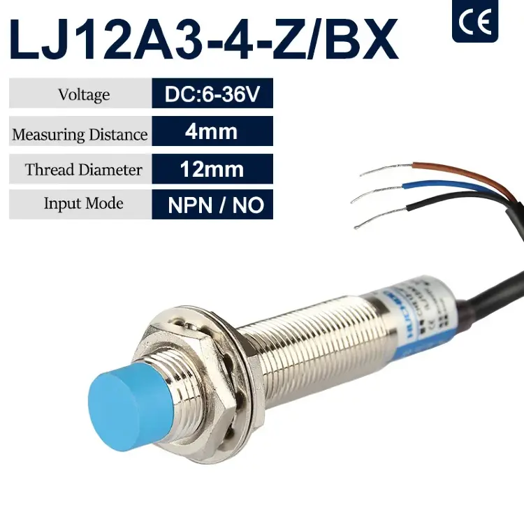 Индуктивный датчик приближения LJ12A3-4-Z/BX NPN/PNP DC 6-36В