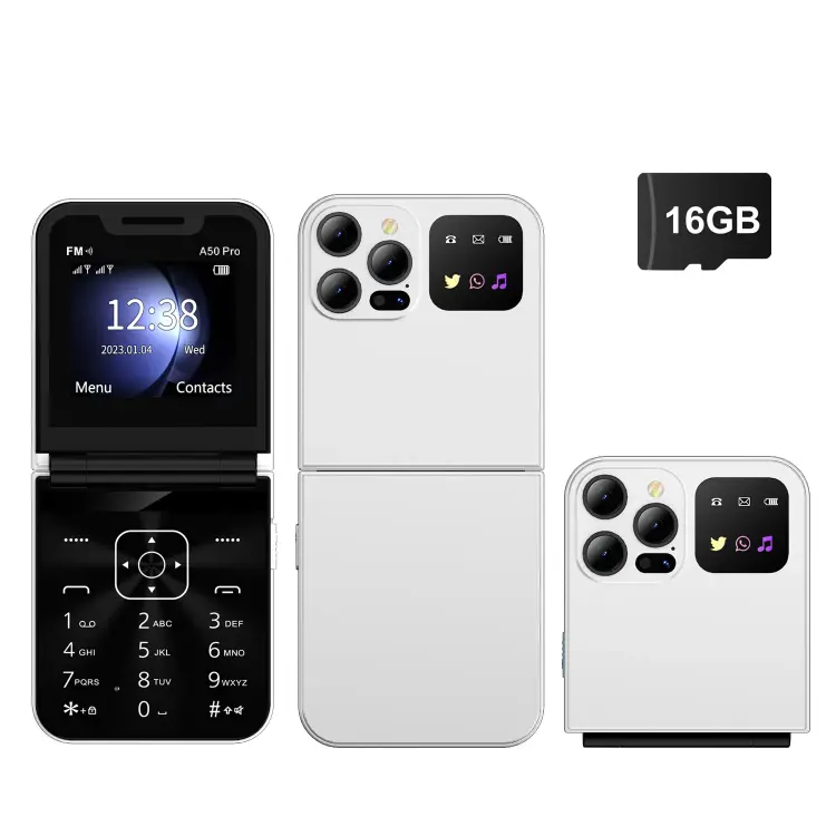 SERVO A50 PRO - раскладной телефон с двумя SIM-картами