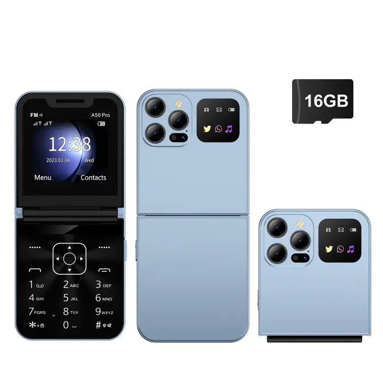 SERVO A50 PRO - раскладной телефон с двумя SIM-картами