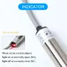 Индуктивный датчик приближения M8 M12 M18 M30 NPN PNP NO NC 12V 220V