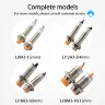 Индуктивный датчик приближения M8 M12 M18 M30 NPN PNP NO NC 12V 220V