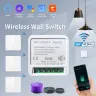 Умный выключатель света Tuya Wi-Fi RF 433 МГц с настенной кнопкой
