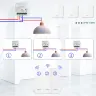 Умный выключатель света Tuya Wi-Fi RF 433 МГц с настенной кнопкой
