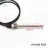 Датчик температуры PT100/PT1000 SUS304 G1/2" резьбовой 7мм кабель 1,5м