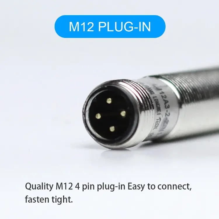 Датчик приближения M12 IP65 NPN PNP DC10-30V LJ12A3