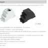 4-канальный драйвер диммер DA4-D DIN 5A 12-24VDC DALI PMW