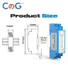 Интеграционный модуль датчика температуры PT100 DIN SBWZ-2280 4-20mA/0-5V/0-10V