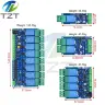 Релейный модуль Modbus-RTU RS485 1/2/4/8 каналов 10A 5-24В с оптопарой изоляцией