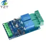 Релейный модуль Modbus-RTU RS485 1/2/4/8 каналов 10A 5-24В с оптопарой изоляцией