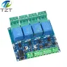 Релейный модуль Modbus-RTU RS485 1/2/4/8 каналов 10A 5-24В с оптопарой изоляцией