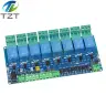 Релейный модуль Modbus-RTU RS485 1/2/4/8 каналов 10A 5-24В с оптопарой изоляцией