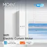 Умный электродвигатель для штор и жалюзи MOES Tuya Wi-Fi