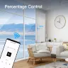 Умный электродвигатель для штор и жалюзи MOES Tuya Wi-Fi