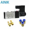 Пневматический электромагнитный клапан 4V210-08 5-позиционный 12V/24V/220V