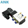 Пневматический электромагнитный клапан 4V210-08 5-позиционный 12V/24V/220V